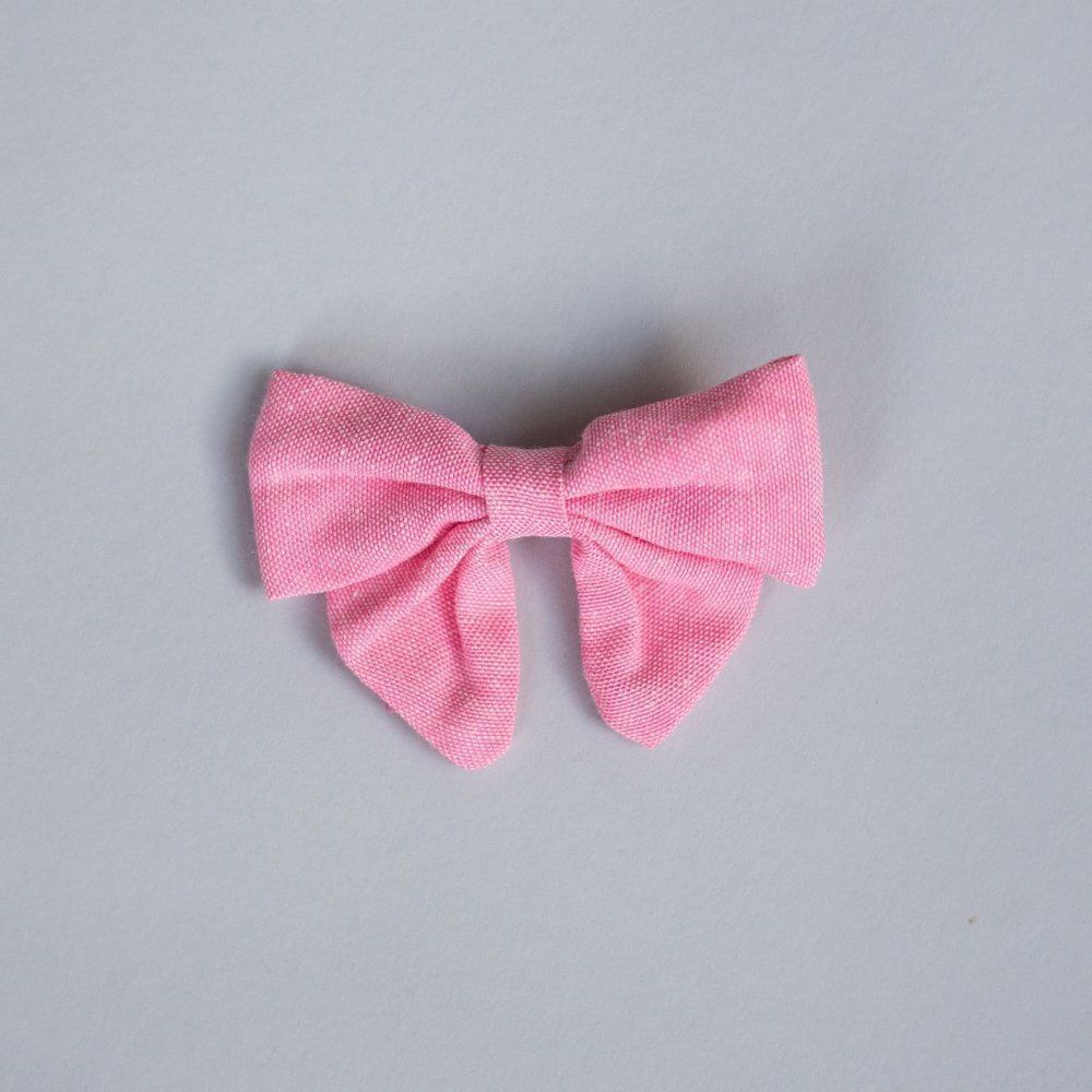 ✨4 /$12✨ Lucy Sophia "Mini Sailor" Hairbow Pink ✨